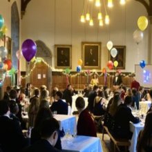 A SPECIAL DINNER FOR UPPER SIXTH LEAVERS